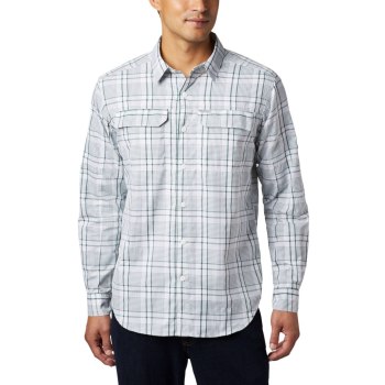 Pánské Košile Columbia Silver Ridge 2.0 Plaid Long Sleeve Zelene EPRXHG046